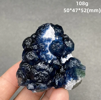 НОВИНКА! 100% Натуральный образец редкого минерала синего флюорита, кластерные камни и кристаллы, Целебный кристалл из Внутренней Монголии