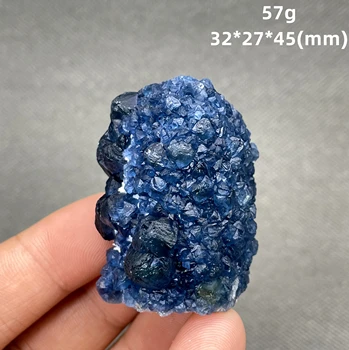 НОВИНКА! 100% Натуральный образец редкого минерала синего флюорита, кластерные камни и кристаллы, Целебный кристалл из Внутренней Монголии Изображение 2